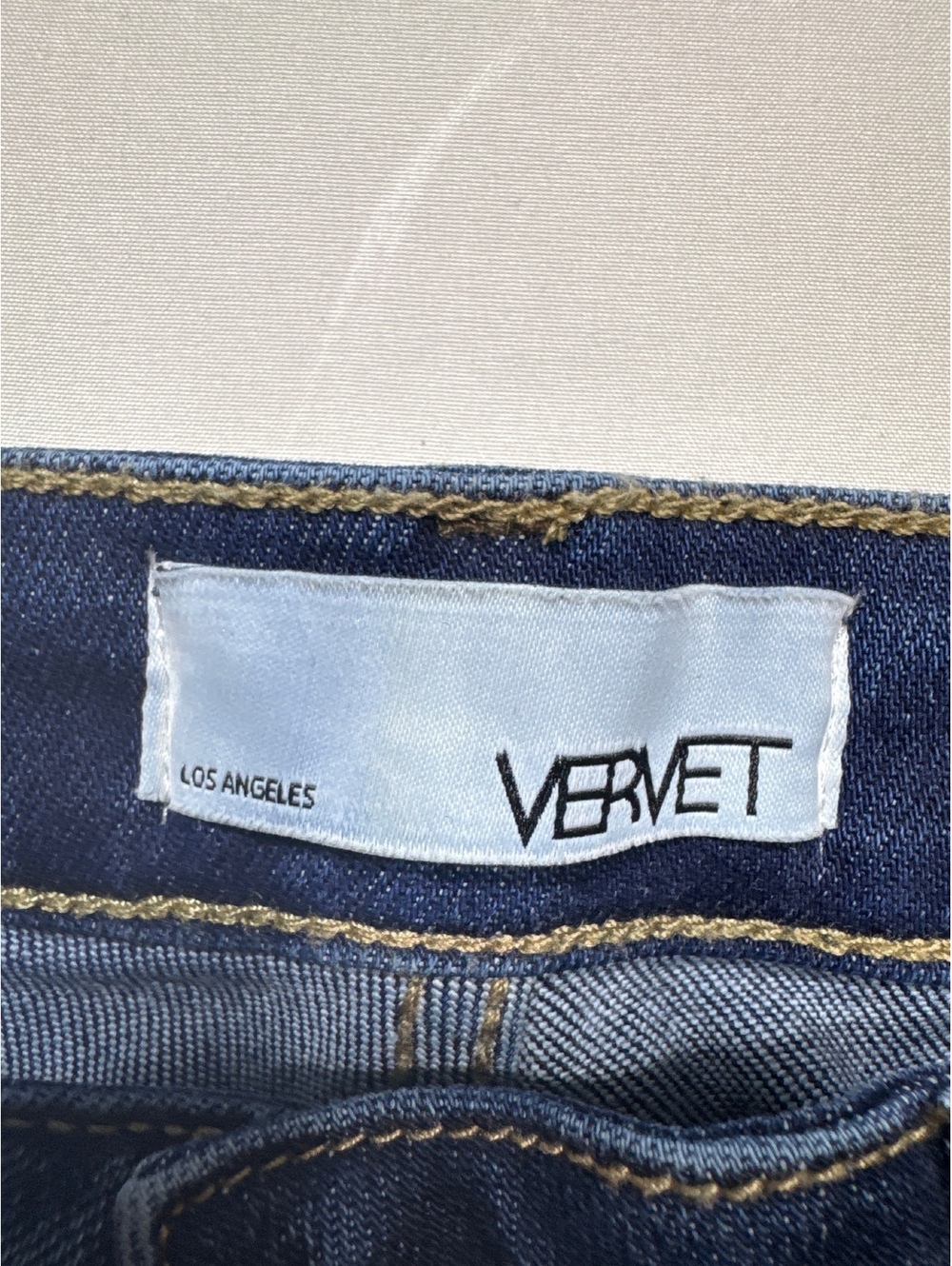 Vervet Wide-Leg Blue Denim Jeans - Comfy, Casual, and Ready - Picture 2 of 8